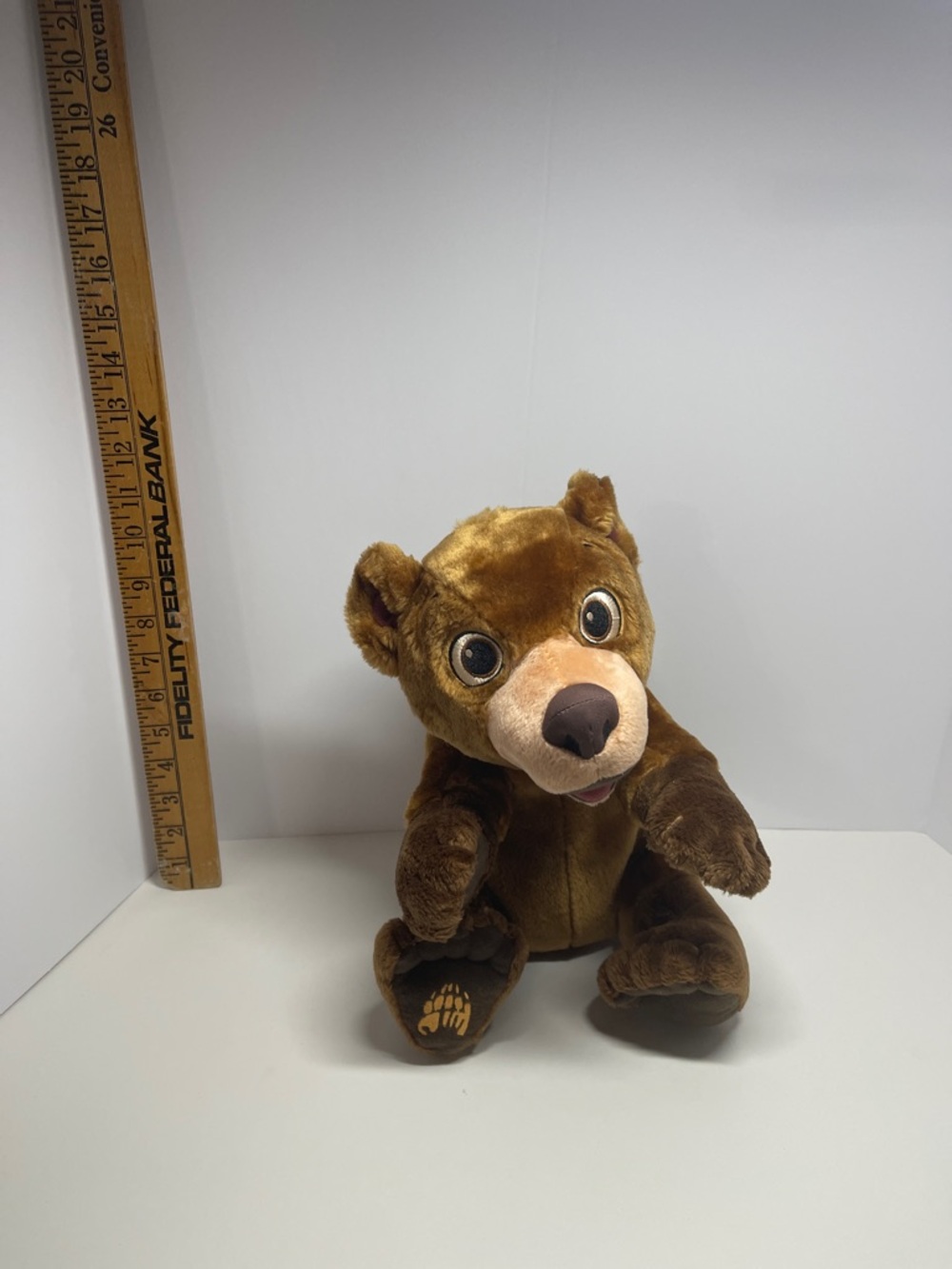 Disney Brother Bear Laugh Koda Hasbro 12" Talking Plush